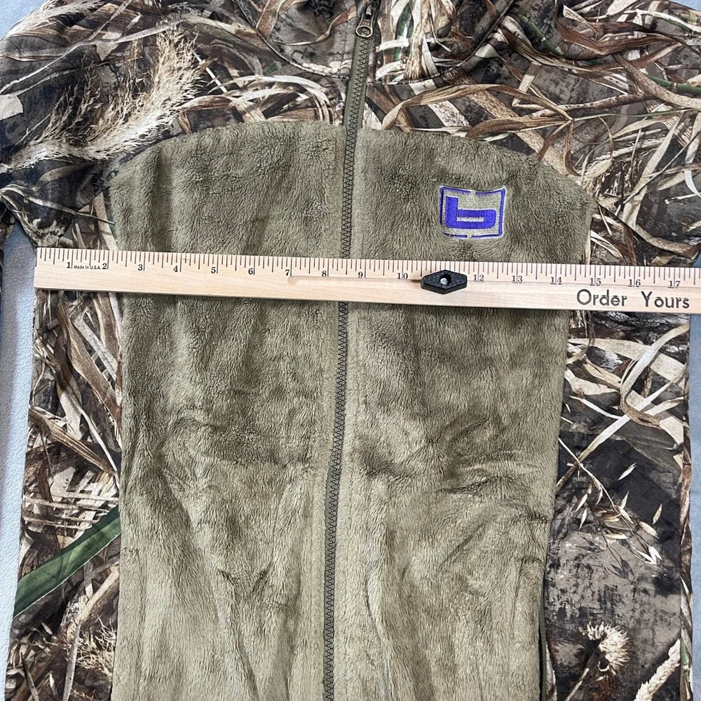 Banded Womens Realtree MAX-5 Camo Full Zip Fleece Jacket Sherpa Hybrid Small - Picture 5 of 8
